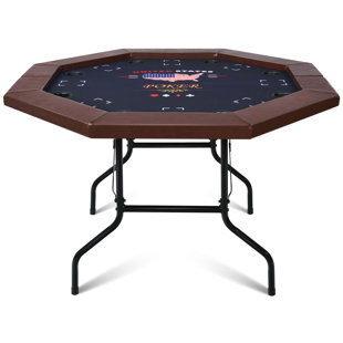 Kulamoon 48'' 8 - Player Foldable Poker Table