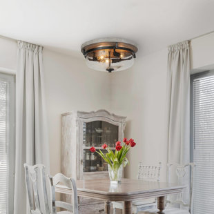 LNC HOME 3 - Light 13.5'''' Simple Bowl Flush Mount