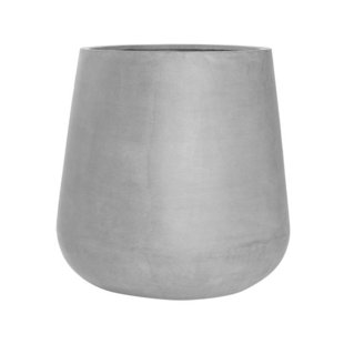 VASESOURCE Round Fiberstone Pot Planter