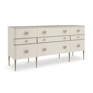 CARACOLE SIGNATURE 9 Drawer 72" W Solid Wood Dresser
