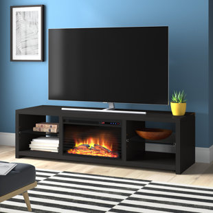 ZIPCODE DESIGN™ Howle TV Stand for TVs up to 70" with Fireplace Included