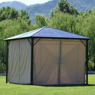 PUME 10 Ft. W x 10 Ft. D Patio Gazebo