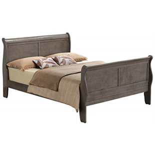 Glory Furniture Louis Phillipe Sleigh Bed