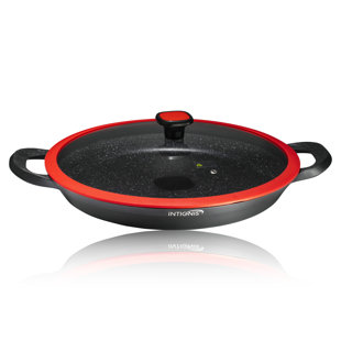 INTIGNIS 36 cm Antihaft-Bratpfanne mit Deckel
