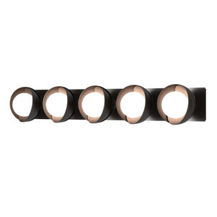 HUBBARDTON FORGE Brooklyn 5 - Light Dimmable Bath Bar