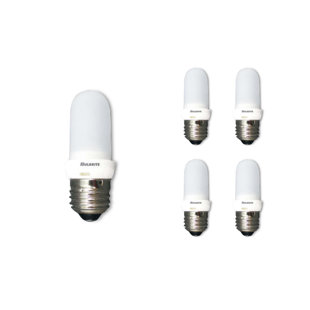BULBRITE INDUSTRIES 100 Watt, T8 CA10 Halogen Dimmable Light Bulb (Set of 5)