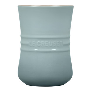 Le Creuset Stoneware Utensil Crock, 1 qt., Sea Salt