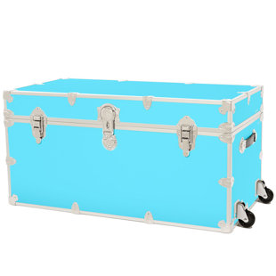 WILLISTON FORGE Chaimas XXL Rhino Storage Trunk w/ Wheels