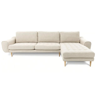 ESTETICA FURNITURE 120.47'' Upholstered Sofa Chaise