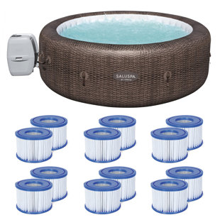 Bestway Saluspa St Moritz Hot Tub and Coleman Filter Type Vi Replacement