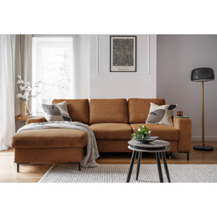 MIUFORM Ecksofa Lofty Lilly mit Bettfunktion