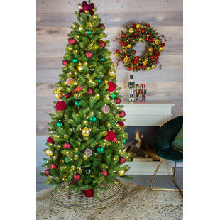 NATIONAL TREE CO. Poly Artificial Spruce Christmas Tree