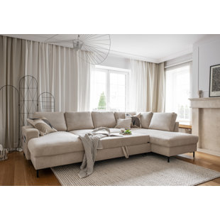 MIUFORM Ecksofa Lofty Lilly mit Bettfunktion