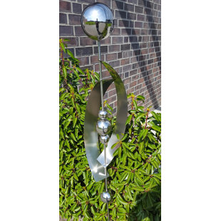 METRO LANE Manalapan Abstract And Geometric Metal Garden Statue