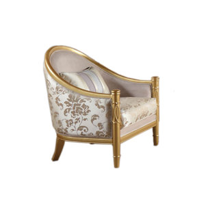 ROSDORF PARK Culbert Velvet Armchair