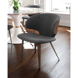 MODLOFT BLACK Harper Upholstered Side Chair