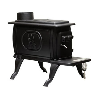 UNITED STATES STOVE COMPANY US Stove Company Rustic 900 Square Foot Clean Burning Cast Iron Log Wood Stove