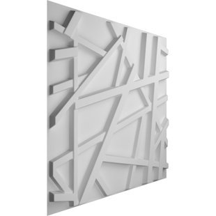 PCI ENTERPRISES Evergreen EnduraWall Decorative 3D Wall Panel (Set of 10)