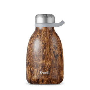 S'well Stainless Steel Roamer Bottle - 40 Fl Oz - Teakwood - Triple-Layered Vacuum-Insulated Containers