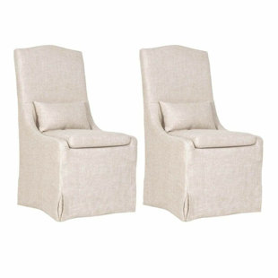 LOOMLAN Colette Slipcover Side Chair (Set of 2)