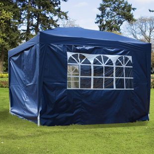 DAKOTA FIELDS 3m x 3m Steel Pop-Up Gazebo
