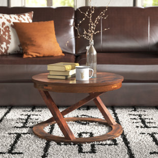 THE TWILLERY CO.® Brinson Solid Wood Trestle Coffee Table