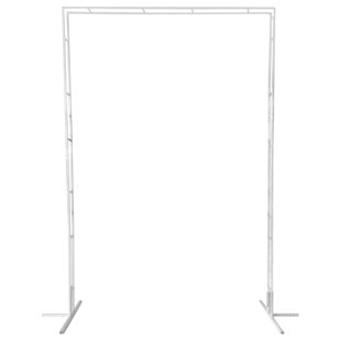 YAOTOWN Double Pipe Metal Square Backdrop