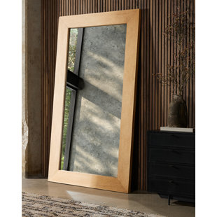 FOUNDSTONE™ Jace Rectangle Wood Floor Mirror