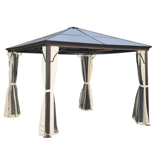 DAKOTA FIELDS Net 3m W x 3m D Gazebo