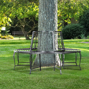 LILY MANOR Iron Tree Seat