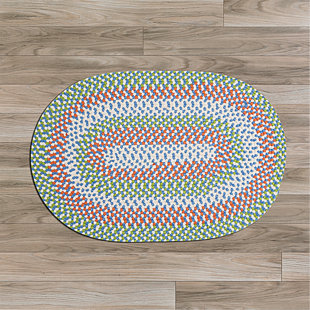 COLONIAL MILLS Carousel Striped Indoor / Outdoor Rug