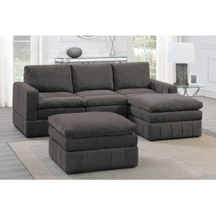 F&L HOMES STUDIO Kaelicci 5 - Piece Upholstered Sectional