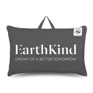 Earthkind Synthetic Pillow, Medium Support, 1 Pack