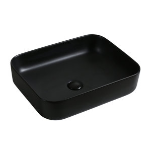 AGUA CANADA 15.75'' Ceramic Rectangular Bathroom Sink