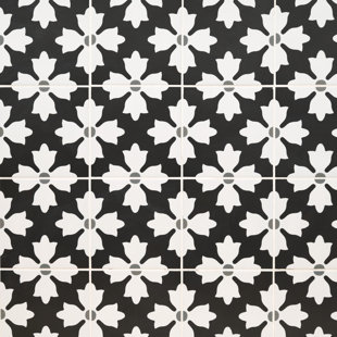 MSI Amara 8" x 8" Encaustic Look Matte Porcelain Floor & Wall Tile