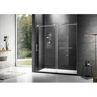 MoSweet Elegant 50''- 54'' * 76'' Frameless Shower Door