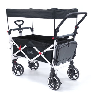 CREATIVE OUTDOOR DISTRIBUTOR Titanium Push Pull Folding Wagon
