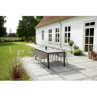 MERCURY ROW Morganti Rectangular 6 - Person 205Cm Long Dining Set