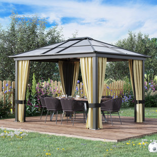 DAKOTA FIELDS 3.6m W x 3m D Gazebo