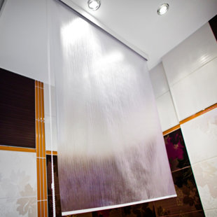 SYMPLE STUFF PEVA Stylish Waterproof Shower Curtain