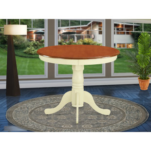 ANDOVER MILLS™ Nantucket Round Solid Wood Dining Table