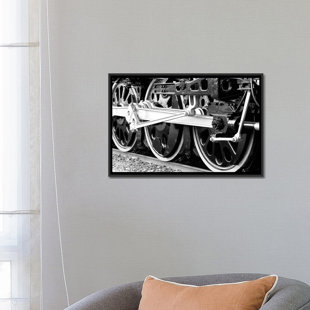 ICANVAS Antique Train Photographic Print on Canvas