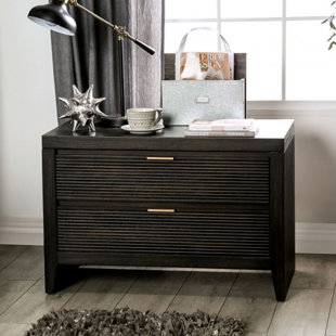 ANDREW HOME STUDIO Gladhal 2 - Drawer Nightstand in Dark Walnut