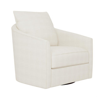 BERNHARDT Astoria Upholstered Swivel Barrel Chair