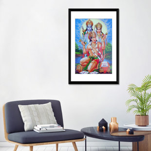 ICANVAS Hindu God Hanuman Graphic Art on Canvas