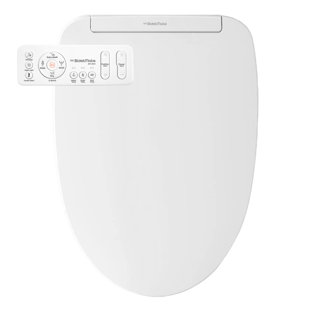 BIDETMATE Series Electric Heated Smart Toilet Round Bidet Seat