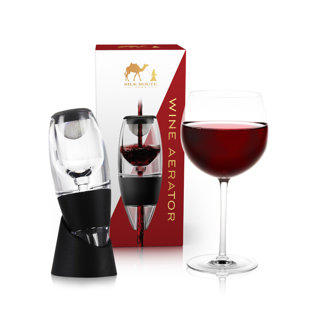 SILK ROUTE SPICE COMPANY LTD Wine Aerator And Pourer - With Strainer And Stand
