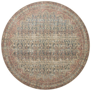 Angela Rose x Loloi Aubrey Ocean / Spice Area Rug