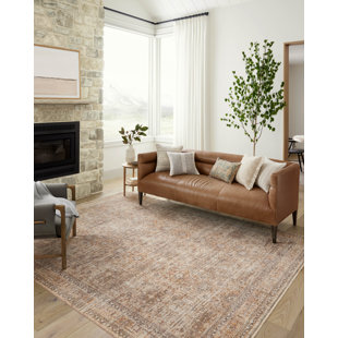 Angela Rose x Loloi Blake Oatmeal / Spice Area Rug