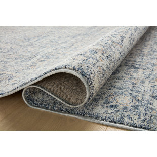 Angela Rose x Loloi Blake Denim / Taupe Area Rug